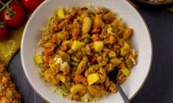 Grandma Vegetable Curry with Brown Basmati Rice - 300g (Vegetarian)