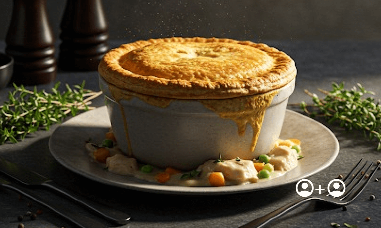 Chicken Pot Pie - 500g (b)