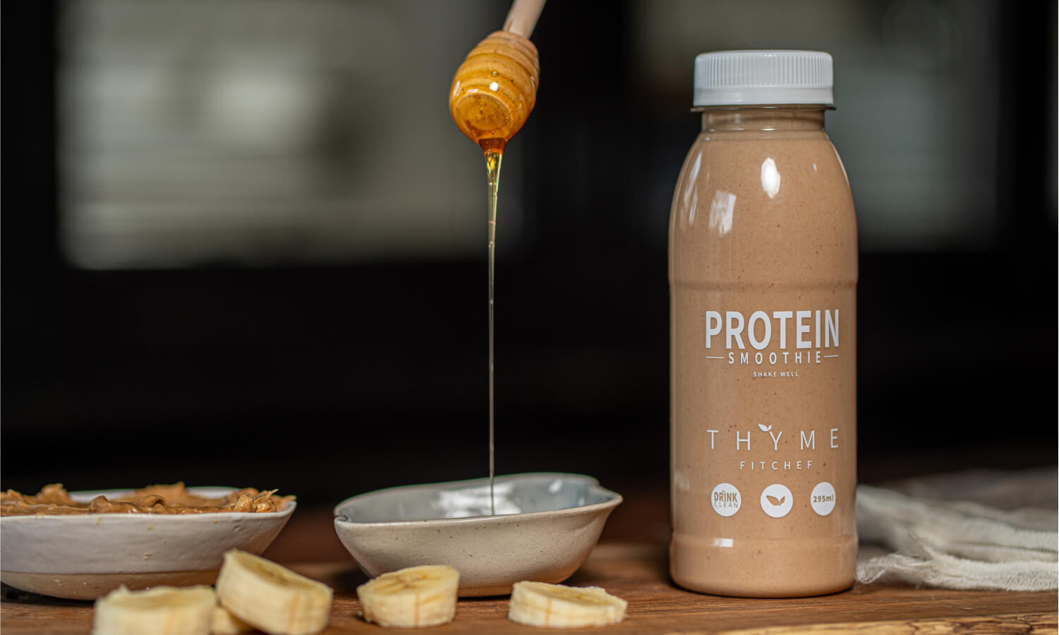 Peanut Butter HARDCORE Protein Smoothie 295ml 1