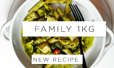 Family Meal - Chicken Pesto with Wholewheat Penne Pasta (1Kg)