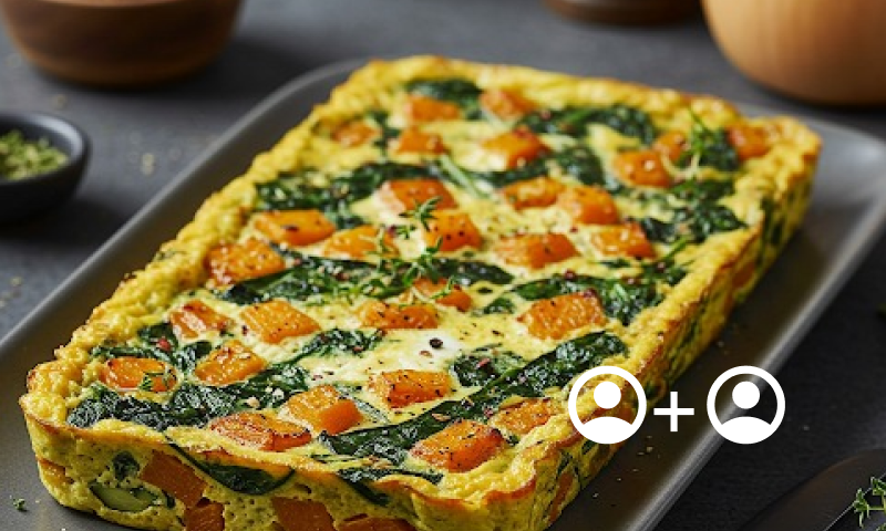 Fritata - Roasted Spinach & Butternut 250g