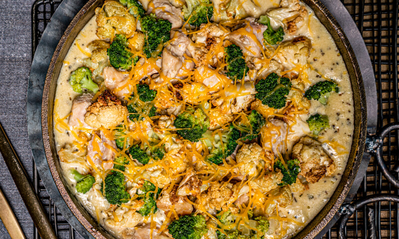 Chicken Cauli Au Gratin 350g