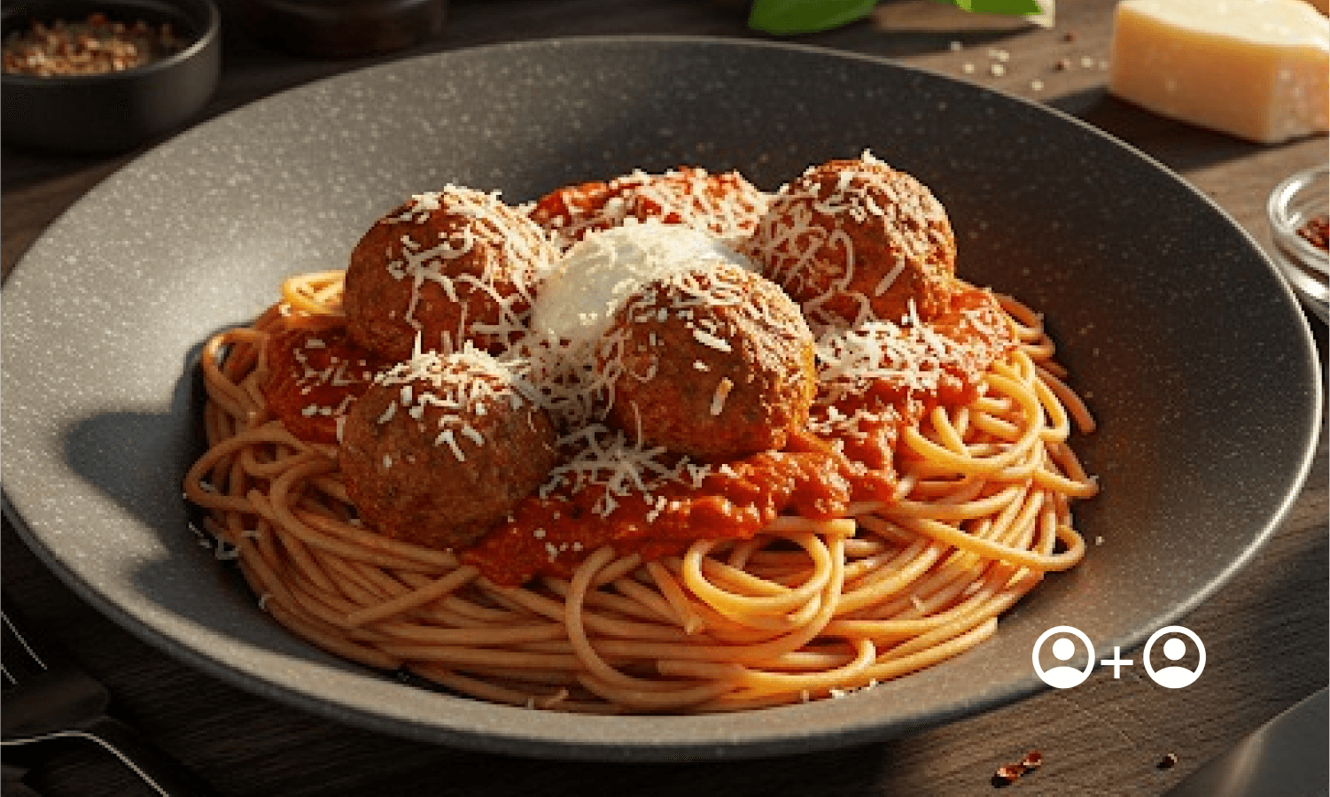 Italian Spaghetti and Meatballs - 500g (b)