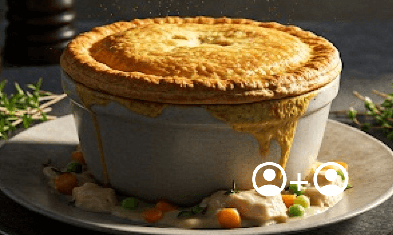 Chicken Pot Pie - 500g (b)